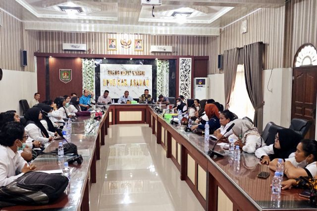 RDP KOMISI D BERSAMA DENGAN TKS KESEHATAN PUSKESMAS DI WILAYAH KABUPATEN ASAHAN